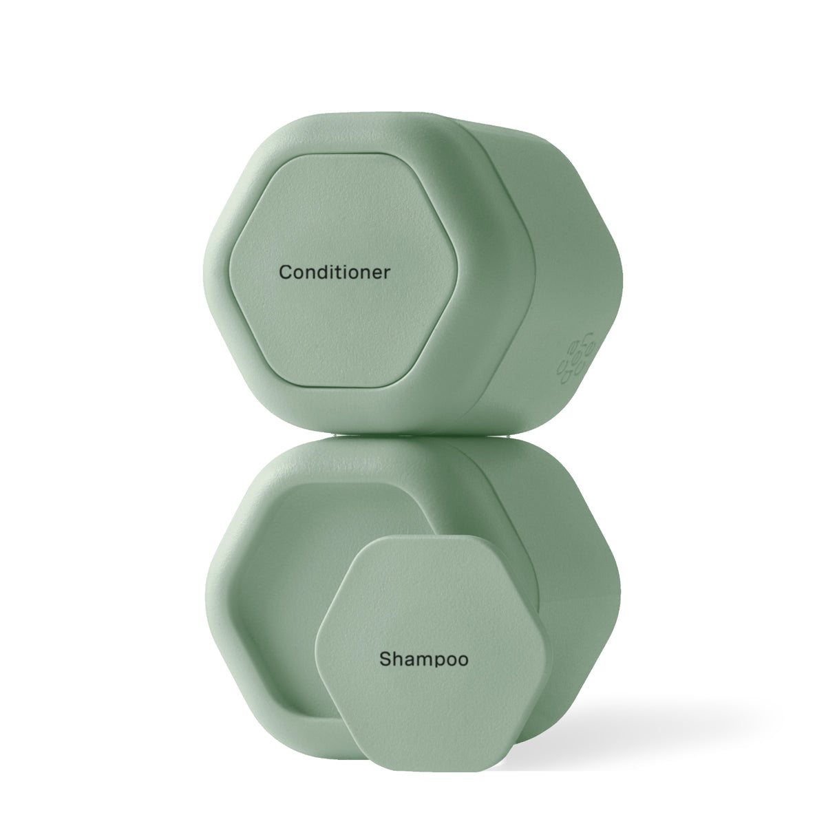 Capsules de voyage Cadence Duo cheveux, couleur Sage (sauge)