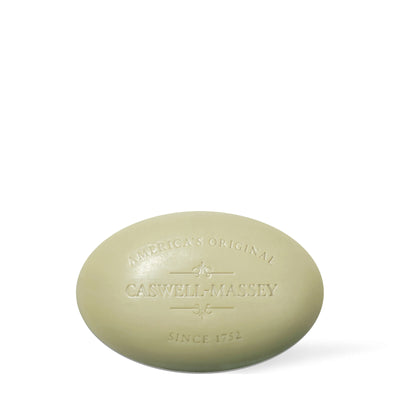 Pain de savon RÒS Caswell-Massey, pain de savon ovale vert sauge