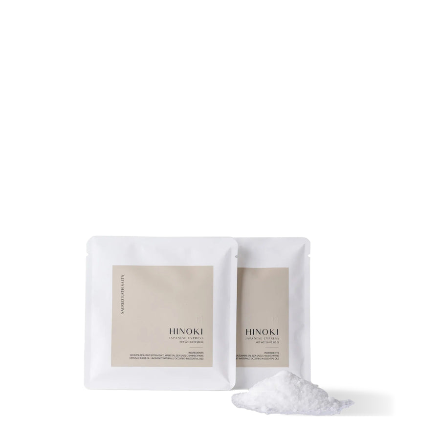 Sel de bain Hinoki Cedar and Myrrh
