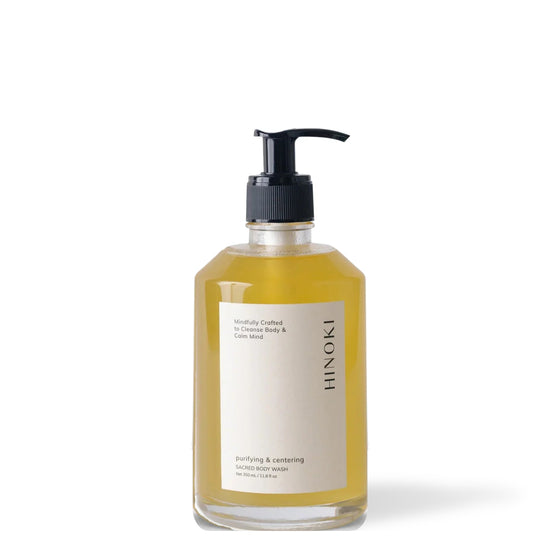 Gel douche sacré Hinoki Cedar and Myrrh