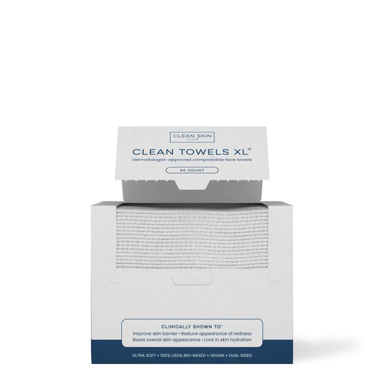 Serviettes pour le visage Clean Towels® XL Clean Skin Club