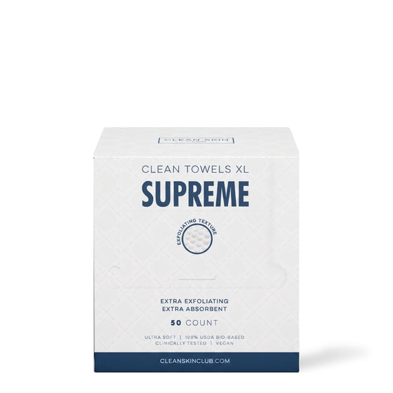 Serviettes pour le visage Clean Towels® XL Supreme Clean Skin Club