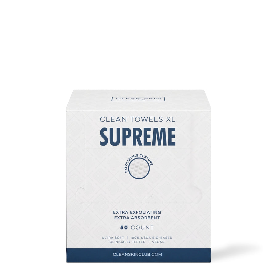 Serviettes pour le visage Clean Towels® XL Supreme Clean Skin Club