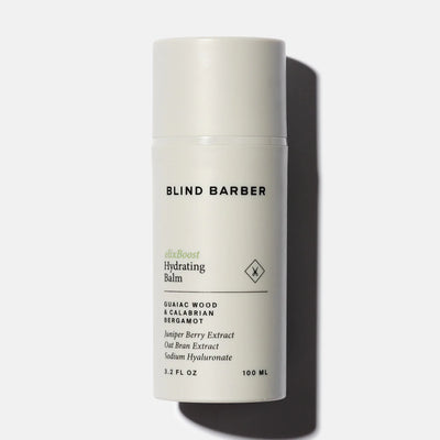 Blind Barber hydrating balm on a white background
