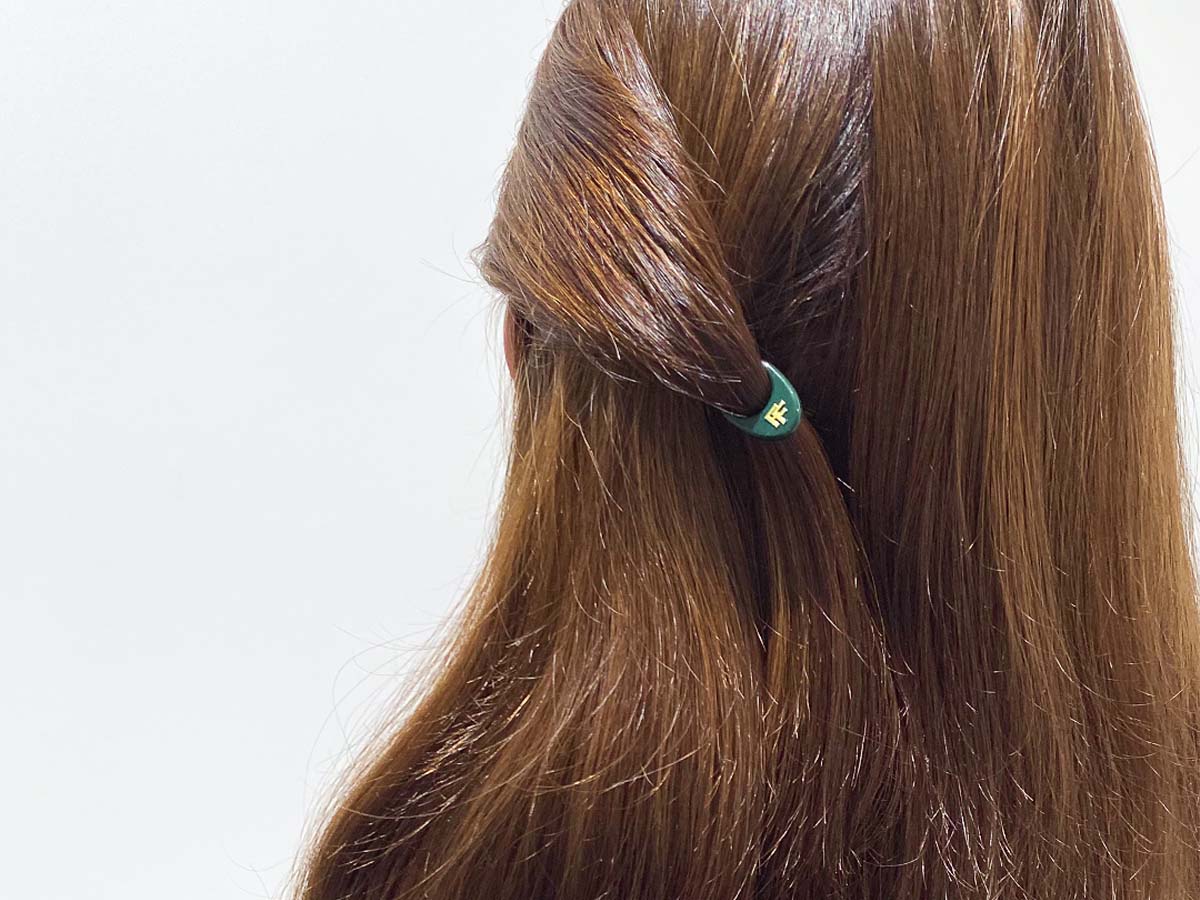 Fiona Franchimon | Nº1 HAIRPIN - Emerald Green | Accessories - French pin | LOSHEN & CREM