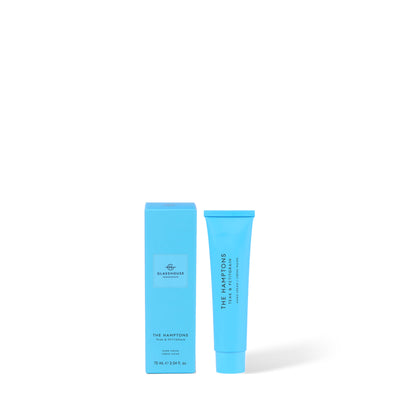 Glasshouse Fragrances The Hamptons hand cream, 75 ml, on a white background