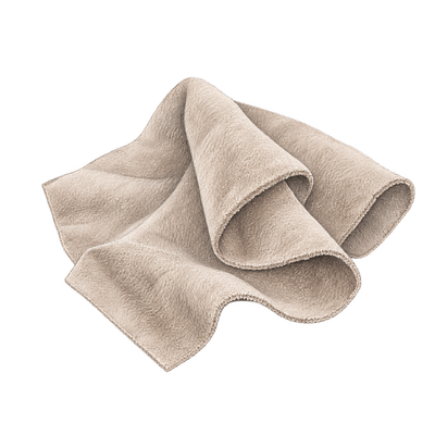 Symbolic pencil illustration of the suede scent note.