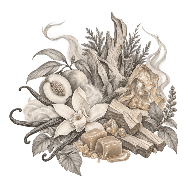 Fragrance-note illustration