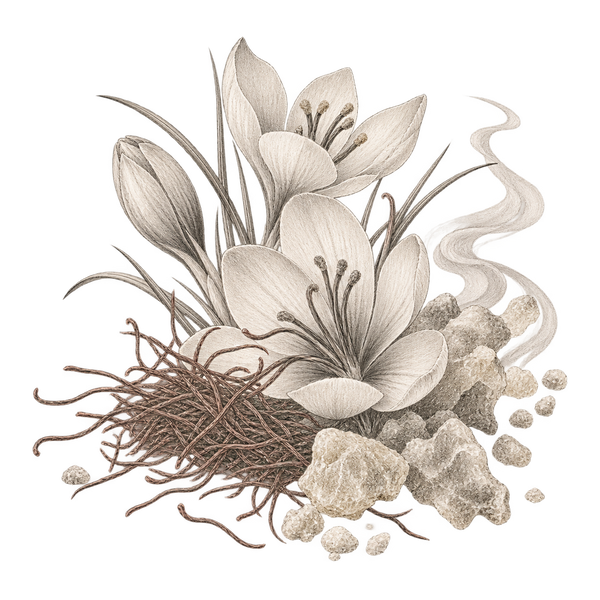 Fragrance-note illustration