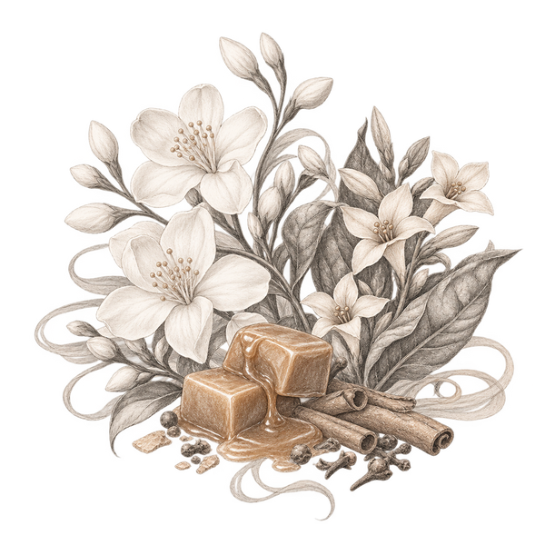 Fragrance-note illustration