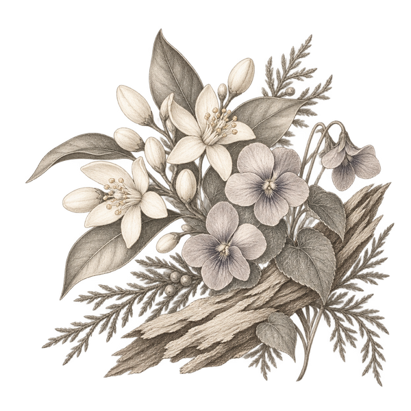 Fragrance-note illustration