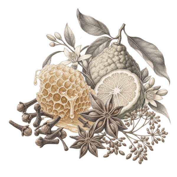Fragrance-note illustration