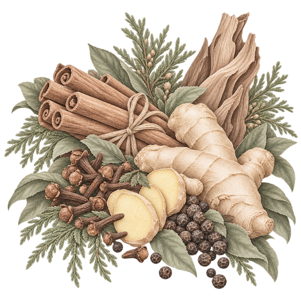 Fragrance-note illustration