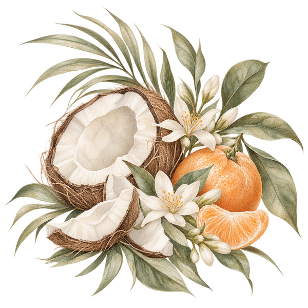 Illustration de notes olfactives