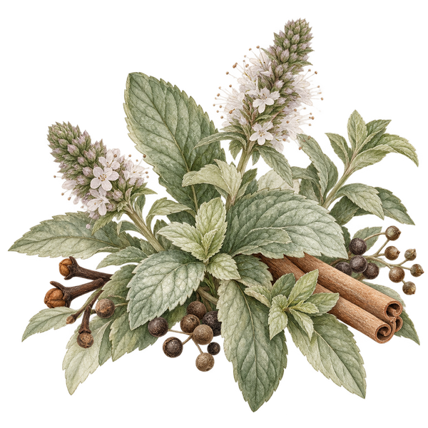 Fragrance-note illustration