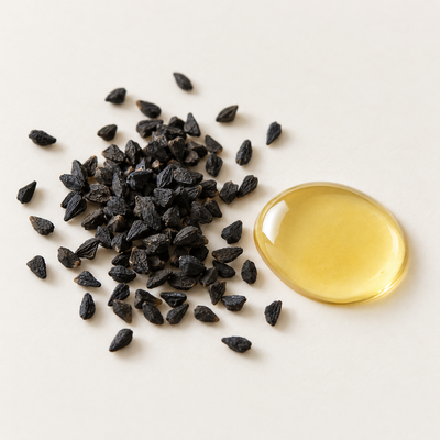 Black cumin and evening primrose oils