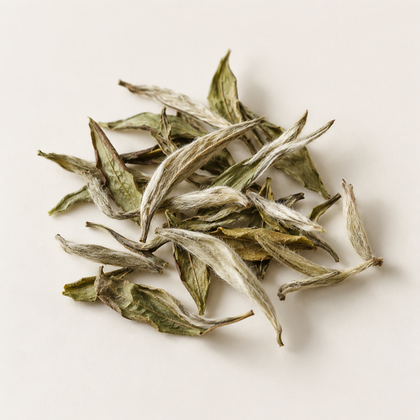 Extraits de thé blanc et de curcuma 
