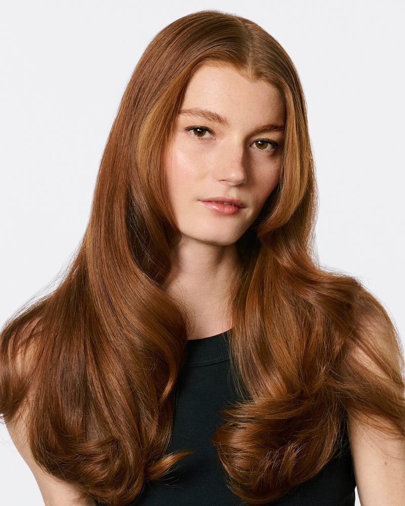 Oribe Supershine brand example — after