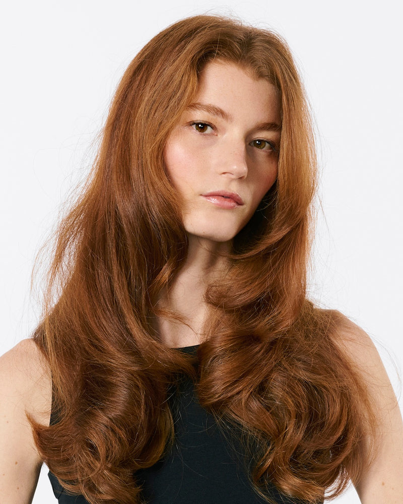Oribe Supershine brand example — before