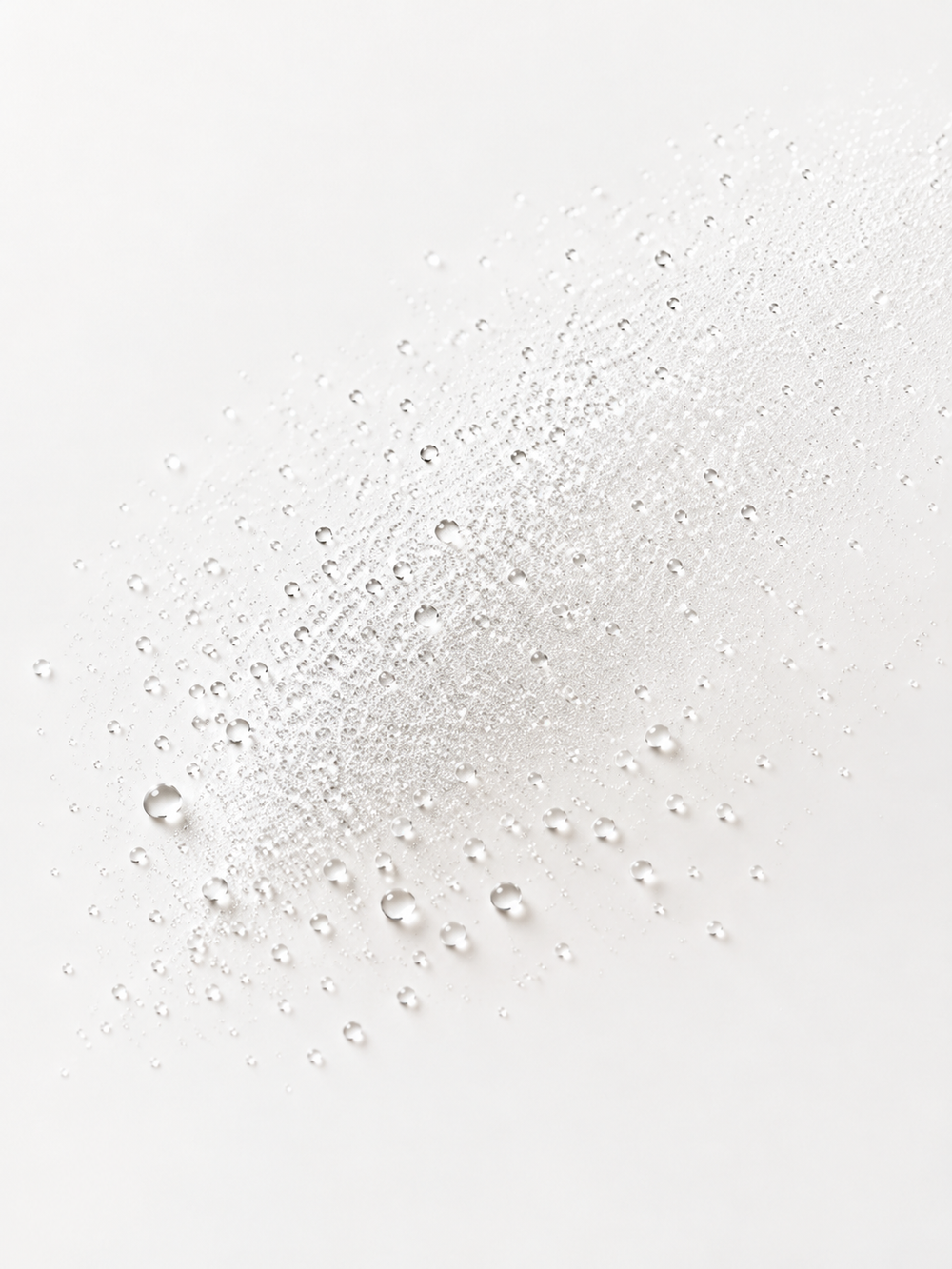 Step 2: toners essences skincare texture on a pale ivory background.