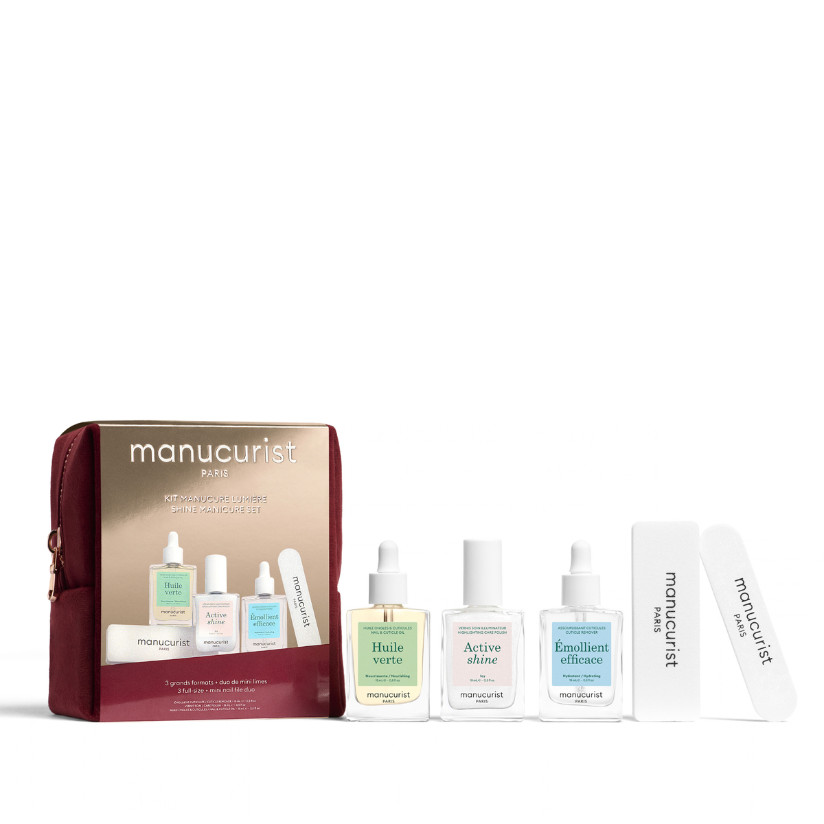 manucurist® Active Kit Shine Manicure Set | Sets - Nail care | LOSHEN & CREM