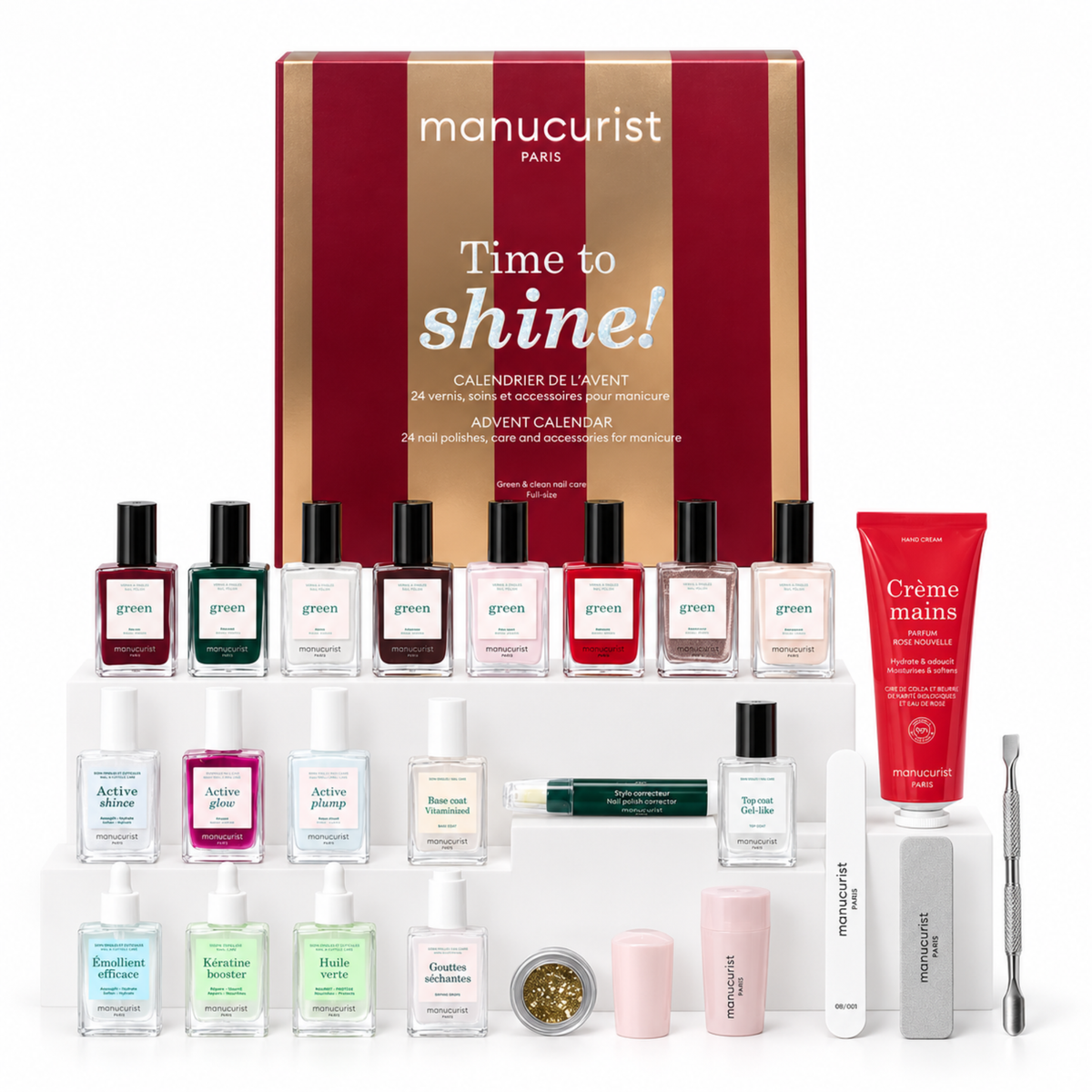 manucurist® Time to Shine! Advent Calendar 2026 | Sets - Advent Calendar | LOSHEN & CREM
