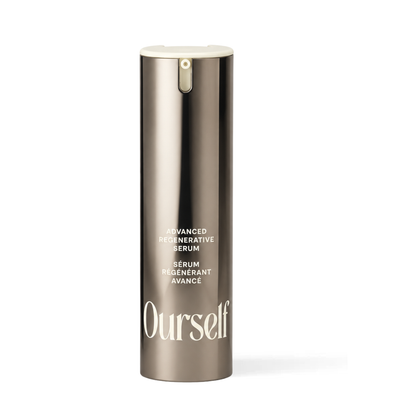 Creamy white texture of Ourself Advanced Regenerative Serum