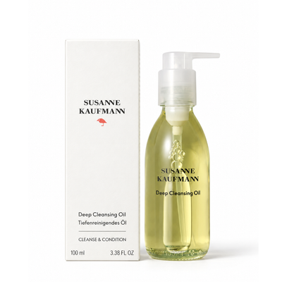Susanne Kaufmann Deep Cleansing Oil bottle with white product box
