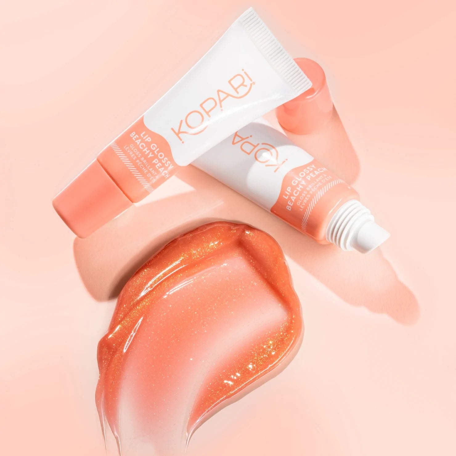 MOISTURIZING LIP GLOSSY WITH SHEA BUTTER AND COCONUT OIL | Lip gloss | LOSHEN & CREM