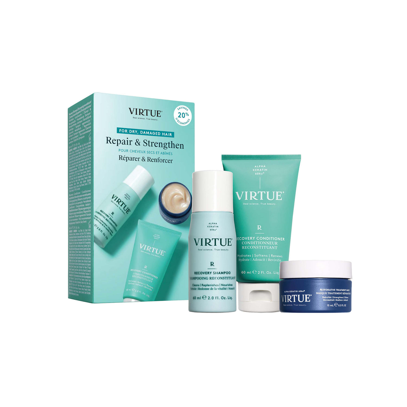 VIRTUE RECOVERY DISCOVERY KIT | Hair Care | LOSHEN & CREM