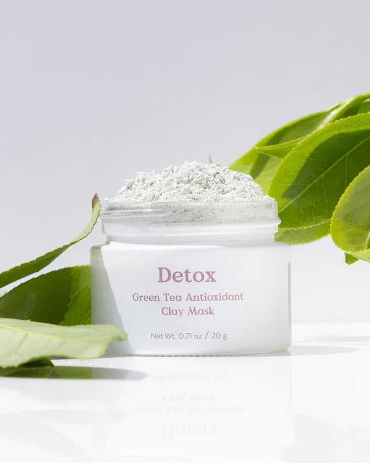 DETOX GREEN TEA ANTIOXIDANT CLAY MASK | Clay mask | LOSHEN & CREM