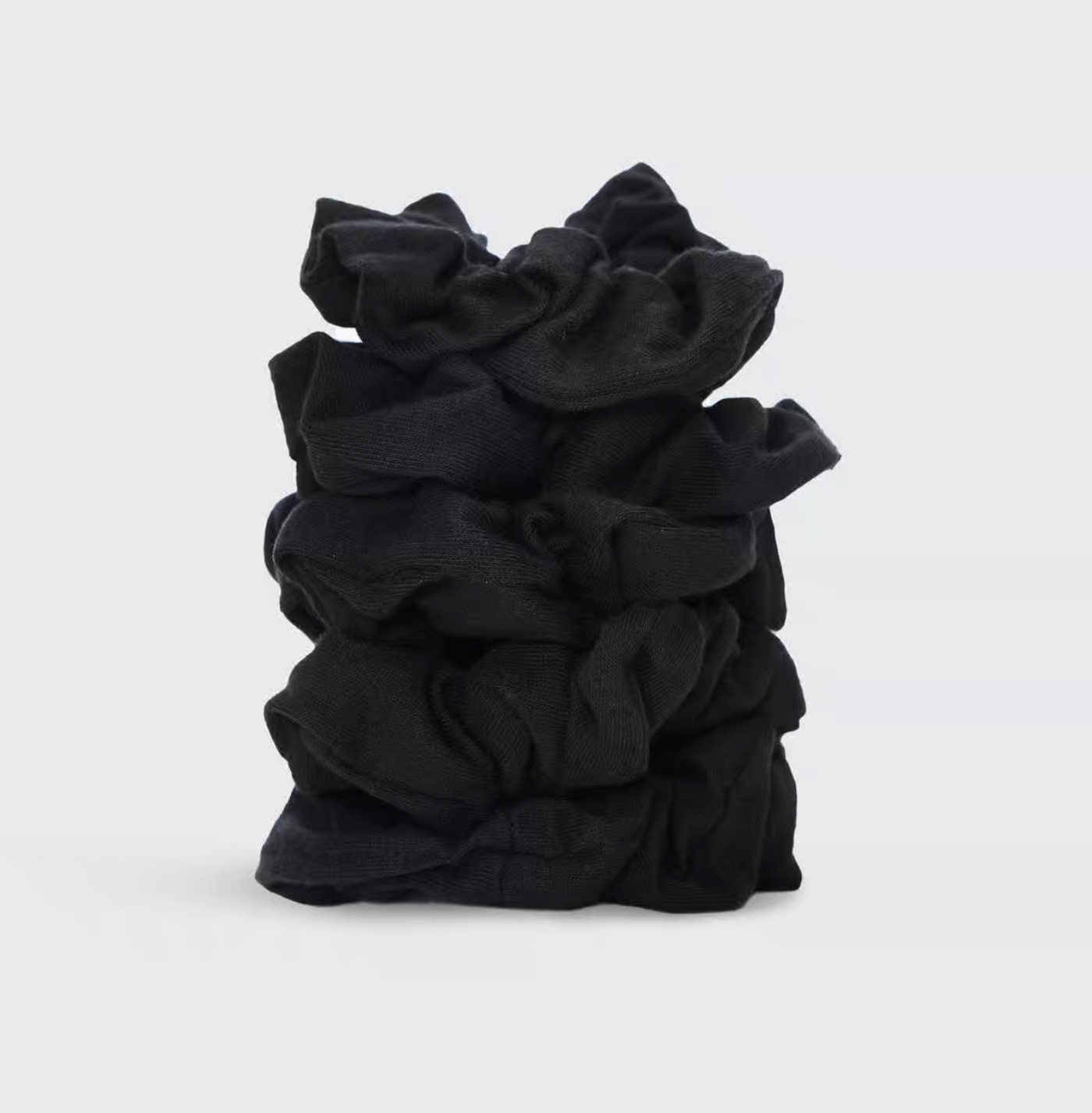 ORGANIC COTTON KNIT SCRUNCHIES - 5 PC | Hair Accessories | LOSHEN & CREM