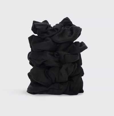 ORGANIC COTTON KNIT SCRUNCHIES - 5 PC | Hair Accessories | LOSHEN & CREM
