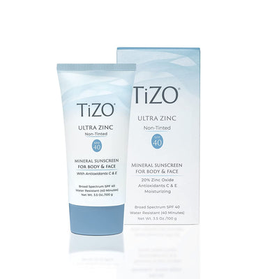 TIZO ULTRA ZINC FACE - BODY SPF 40 | Mineral sun protection | LOSHEN & CREM