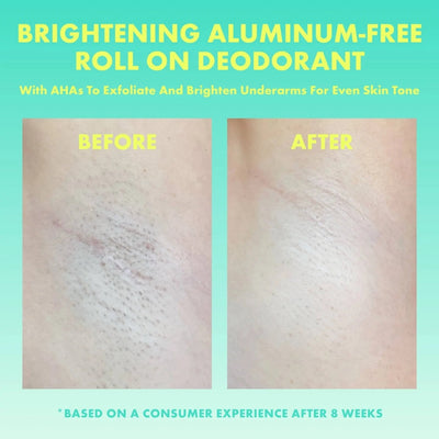 BRIGHTENING ALUMINUM-FREE ROLL ON DEODORANT WITH AHA & BEARBERRY | deodorant | LOSHEN & CREM