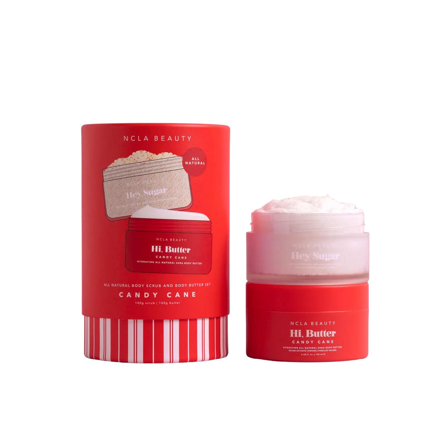 CANDY CANE BODY SCRUB + BODY BUTTER | Body Cream | LOSHEN & CREM