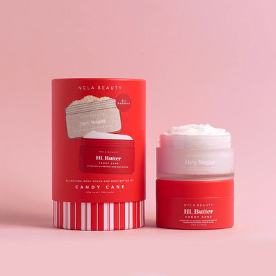 CANDY CANE BODY SCRUB + BODY BUTTER | Body Cream | LOSHEN & CREM