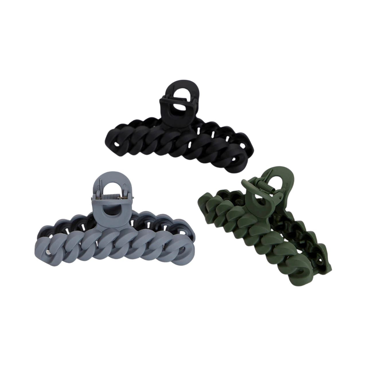 CHAIN CLAW CLIP SET BY KITSCH | Hair Claws & Clips | LOSHEN & CREM