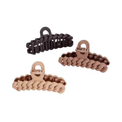 CHAIN CLAW CLIP SET BY KITSCH | Hair Claws & Clips | LOSHEN & CREM