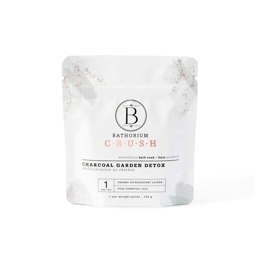 CHARCOAL GARDEN DETOX CRUSH Bath Soak | Bath detox soak | LOSHEN & CREM