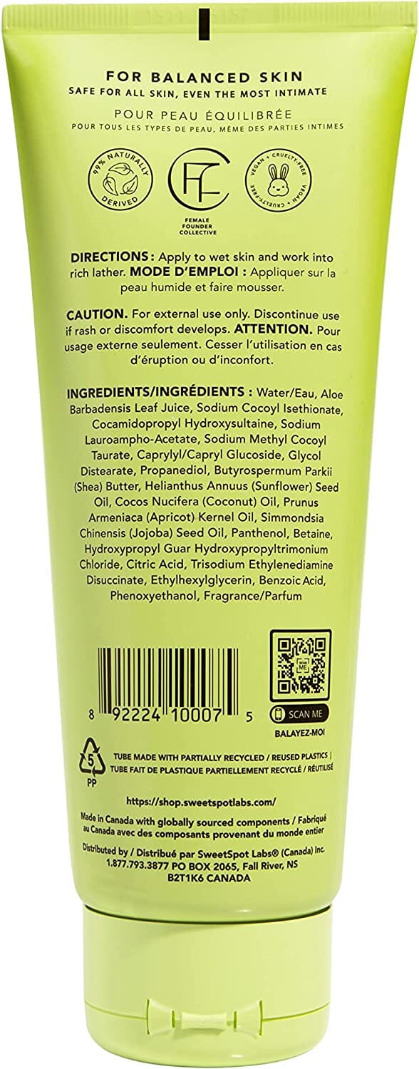 COCONUT LIME PH-BALANCING FULL BODY CLEANSER | Body Wash | LOSHEN & CREM