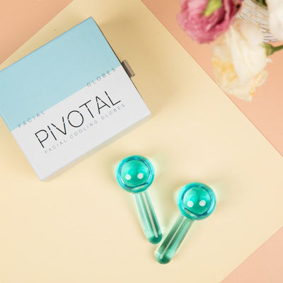 DUO SET FACIAL COOLING GLOBES | Face tool | LOSHEN & CREM