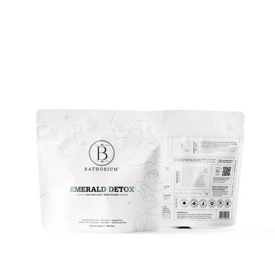 EMERALD DETOX CLAY MINERAL BATH SOAK | Bath detox soak | LOSHEN & CREM