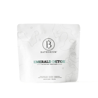 EMERALD DETOX CLAY MINERAL BATH SOAK | Bath detox soak | LOSHEN & CREM