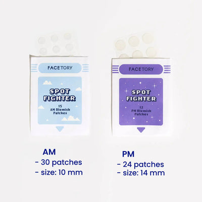 FACETORY AM + PM BLEMISH PATCHES TRIAL | Acne Treatments & Kits | LOSHEN & CREM