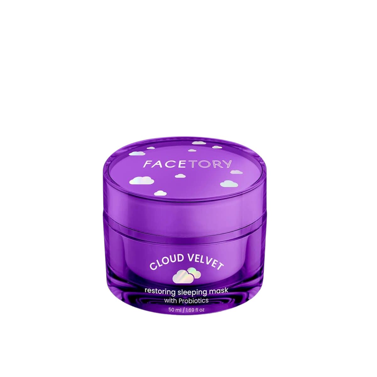 FACETORY CLOUD VELVET RESTORING SLEEPING MASK WITH PROBIOTICS | Masks | LOSHEN & CREM