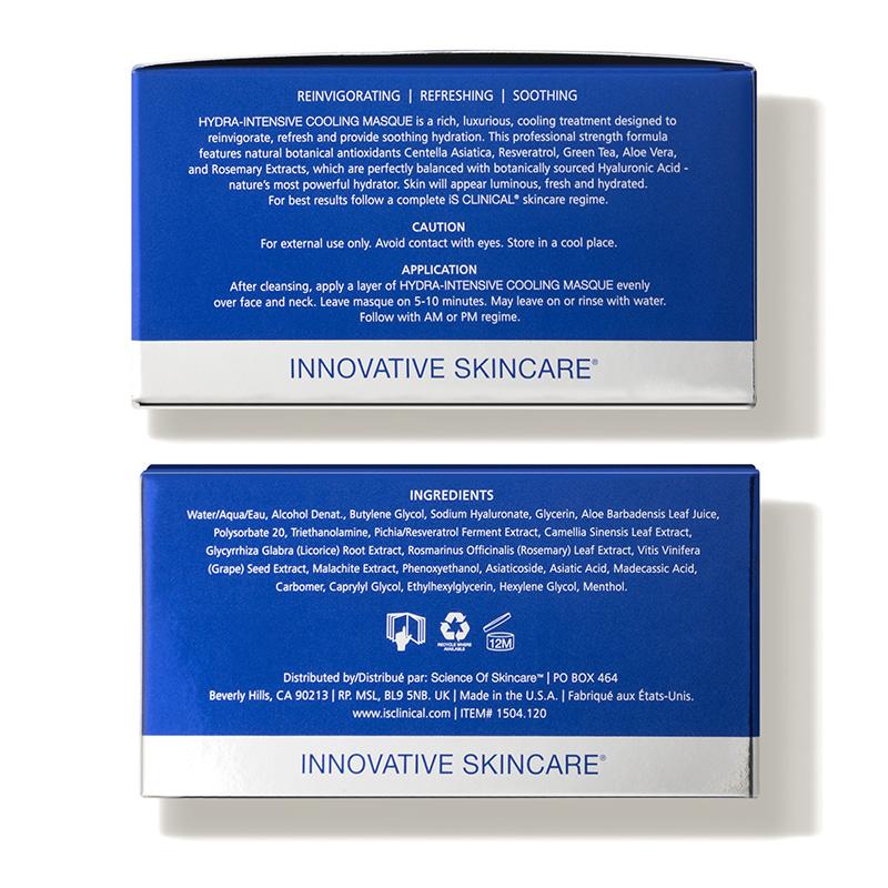 HYDRA-INTENSIVE COOLING MASQUE | Hydrating mask | LOSHEN & CREM