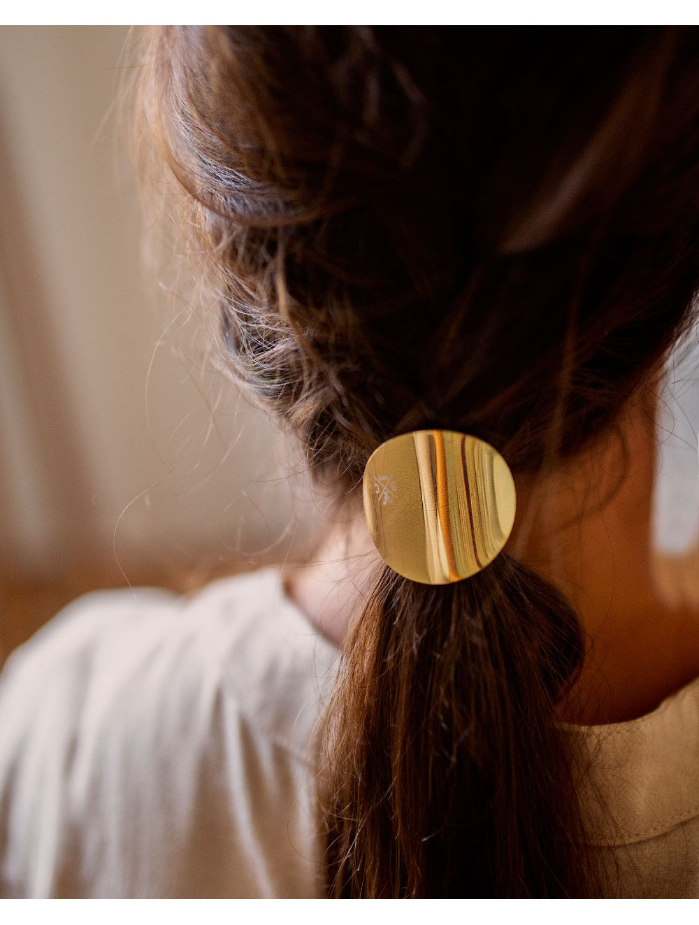 Golden plate elastic | Hair elastic | LOSHEN & CREM