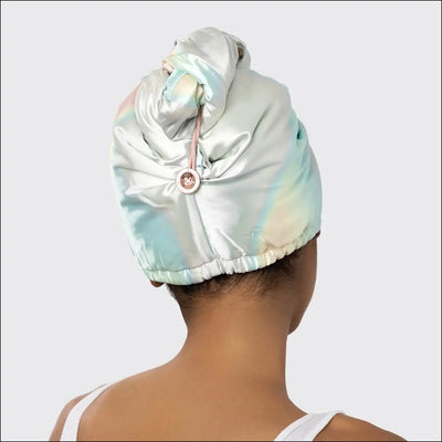 KITSCH SATIN WRAPPED HAIR TOWEL | Hair Styling Tools | LOSHEN & CREM