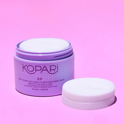 KP BODY BUMPS BE GONE CLARIFYING BODY PADS | Body Exfoliant | LOSHEN & CREM